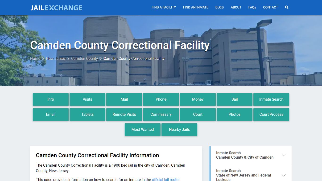 Camden County Correctional Facility - Jail Exchange